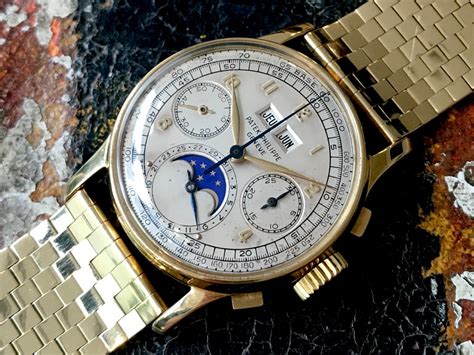 patek philippe 1518 yellow gold|Patek Philippe watch 1518.